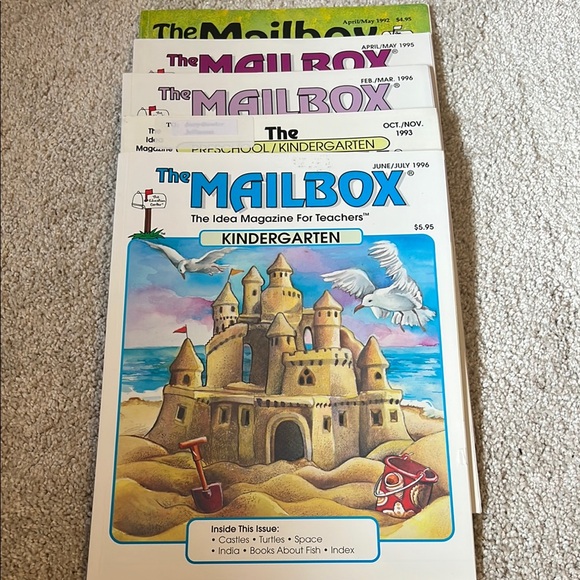 The Mailbox Kindergarten Magazine Set - Picture 1 of 7